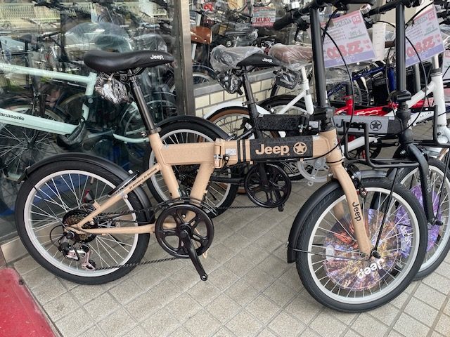 緑橋店にJEEPの自転車が大集結！！ | サイクルランドナニワ