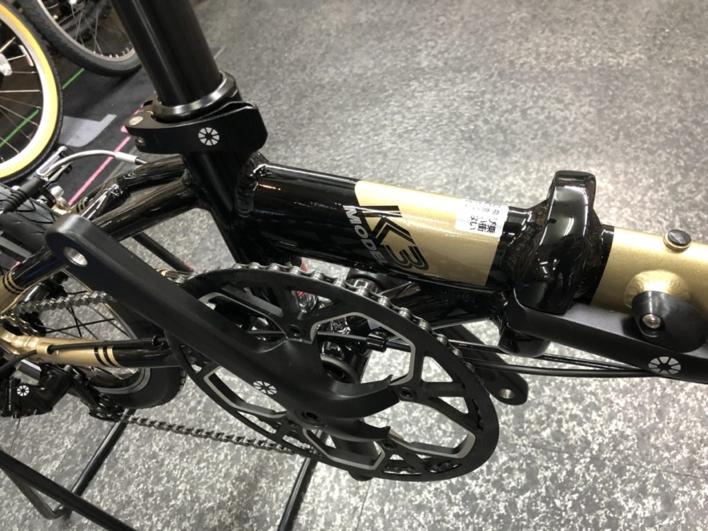 DAHON『K3』の新色【シャンパン×ブラック】が入荷しました